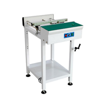 SMT 컨베이어 PCB 핸들링 컨베이어 (길이 0.5/0.6/0.7/1.0/1.2m 조절 가능, 속도 0-8000mm/min, 레일 폭 범위 50mm-350mm)