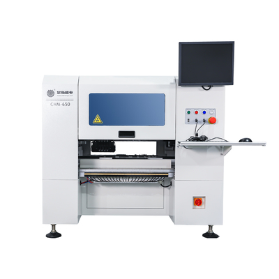 천재 4 헤드 데스크톱 SMT 픽 플래시 머신 CHM-650 50 피더