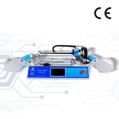 CHMT48VB 벤치탑 SMT 픽 앤 플래시 머신 58 피더 2 비전 카메라