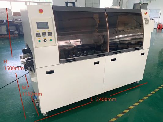PCB 조립용 Charmhigh 250DS 납 없는 자동 파동 용접 기계