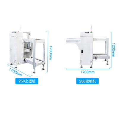 PLC 제어 시스템 및 SMEMA 인터페이스 호환성을 갖춘 완전 자동 SMT 생산 PCB 로더 풀러