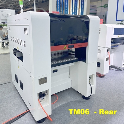 6 헤드 SMT 픽 앤 플래시 머신 TM06 PCB 컨베이어 60 피더
