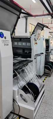 PCB 제조 기계 TS10 고속 전자제품 생산 기계 PCB 제조 SMD SMT 픽 앤 플레이스 기계