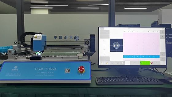 작은 SMT 선 스텐실 인쇄기 / CHMT36VA 픽 앤드 플레이스 기계 / 리플로우 오븐 420