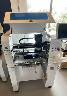 CHM-551 SMD 생산 라인 SMT 조립 라인 고 정밀 4 헤드 PCB 제작 로봇