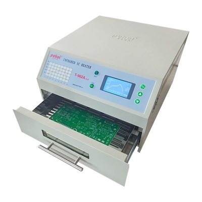 배출 IC 온수기 적외선 용접 결합 스테이션과 작은 리플로우 오븐 300*320mm 1500w T962A