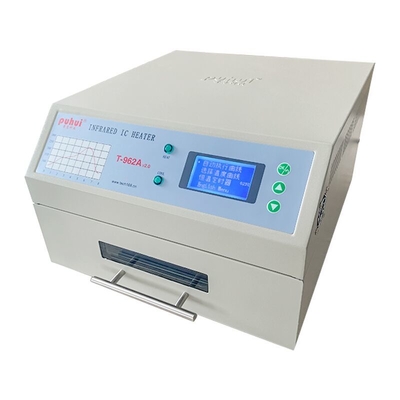 배출 IC 온수기 적외선 용접 결합 스테이션과 작은 리플로우 오븐 300*320mm 1500w T962A