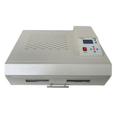 대형 납땜 영역 T962C SMT 리플로우 오븐 적외선 IC 히터 2500w, LED 리플로우 납땜 기계