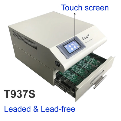 납 없는 PCB T937S 리플로우 오븐 SMT SMD BGA 리플로우 솔더링 머신 적외선 IC 히터