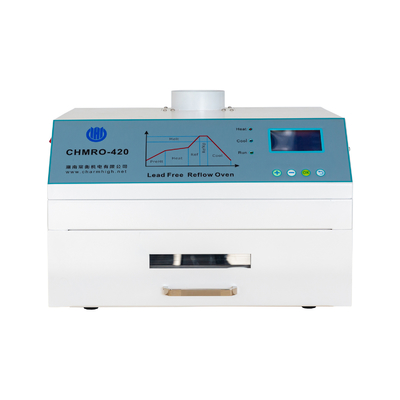 허풍 + 적외선 2500w 무연 리플로우 오븐 CHMRO-420 SMD 스테이션 가열