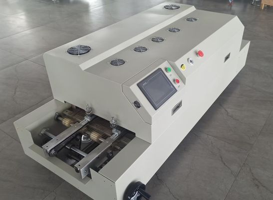 T981 데스크탑 체인 리플로우 오븐 무연 8존 BGA 솔더링 양면 PCB