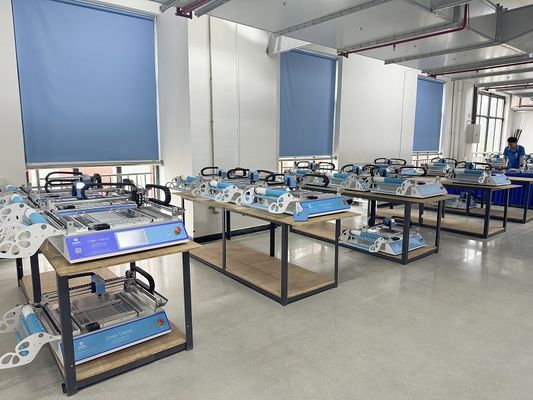 CHMT48VB 벤치탑 SMT 픽 앤 플래시 머신 58 피더 2 비전 카메라