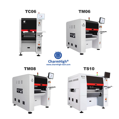 중형 SMT 생산 라인, 6 헤드 TC06 전체 PCB 조립 PCBA 제조