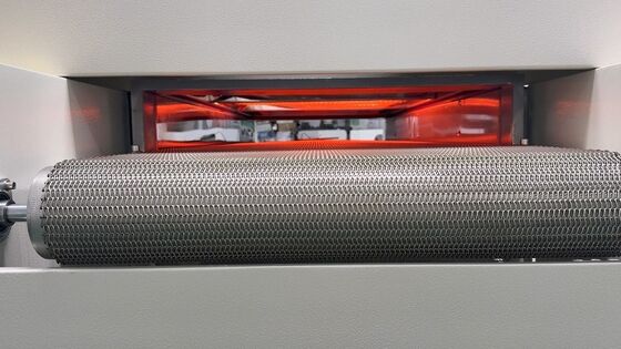 6개 가열 구역, 최대 온도 280°C, PID 제어 기능을 갖춘 산업용 IR 경화 오븐 (도료 코팅 접착제 건조용)