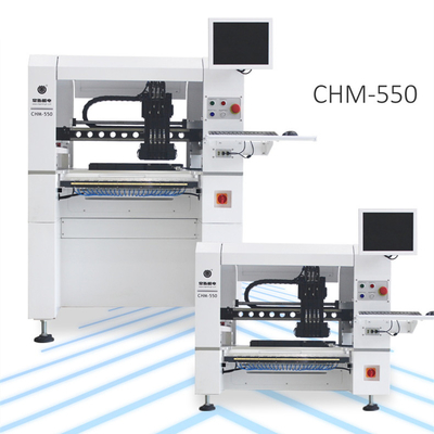 고정밀도 경제적 골라내어 붙이기 로봇 치암하이 CHM-550 SMT 국회