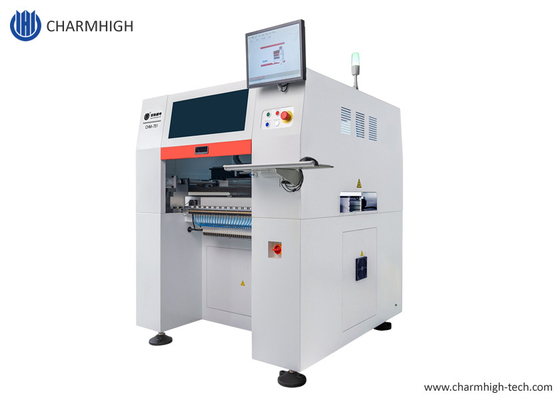 CHM-751 Charmhigh 6 헤드 칩 마운터 자동 노즐 변경 PCB 조립 라인 0201