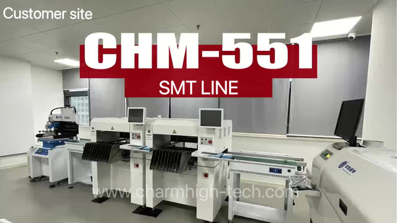 3250 스테크닐 프린터 CHM-551 SMT 픽 앤 플래시 머신 830 리플로우 오븐