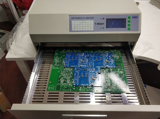 T962A는 SMT 리플로우 오븐 450*370mm 2300w 적외선 IC 온수기 PCB 납땜 T962A+를 더합니다